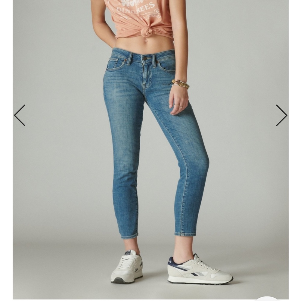 Lucky Brand Low Rise Skinng Lolita Jeans